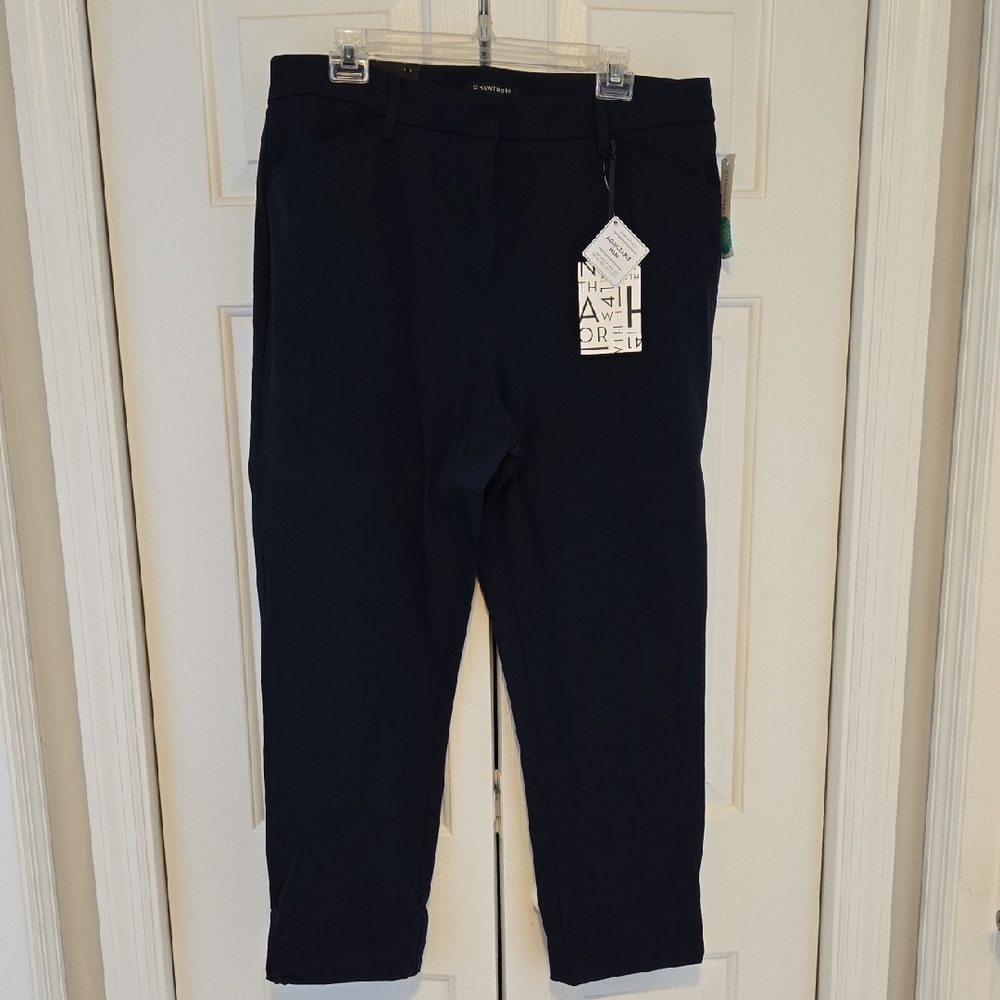 41 Hawthorn Dark Blue Ankle Pants
